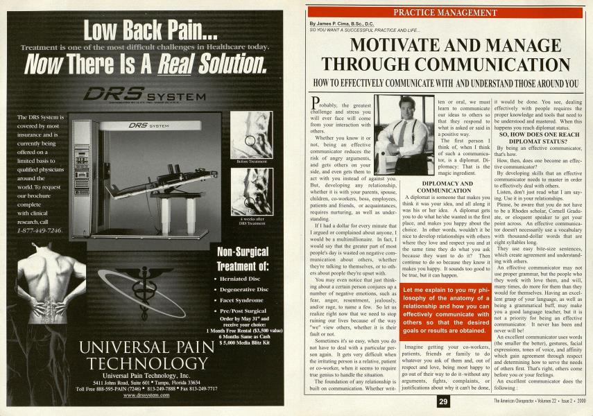 MOTIVATE AND MANAGE THROUGH COMMUNICATION