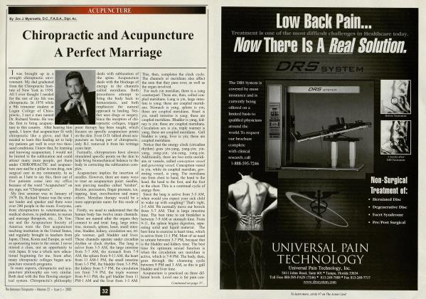 Chiropractic and Acupuncture A Perfect Marriage