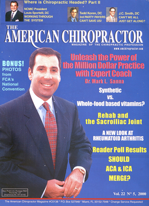 May 2000 | The American Chiropractor