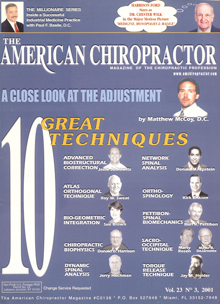 Issue: - May/June 2001 | The American Chiropractor