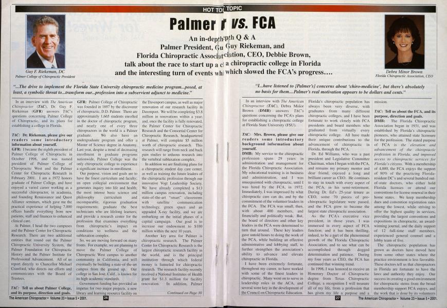 Palmer vs. FCA