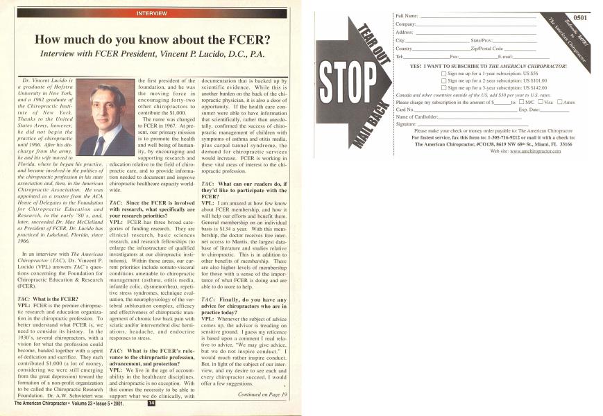 How much do you know about the FCER?