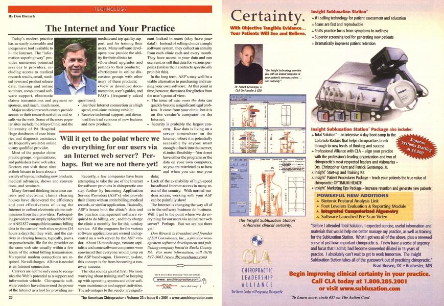The Internet and Your Practice