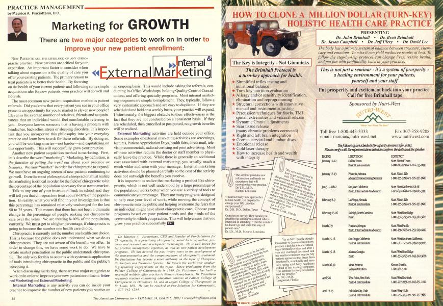 Marketing for GROWTH