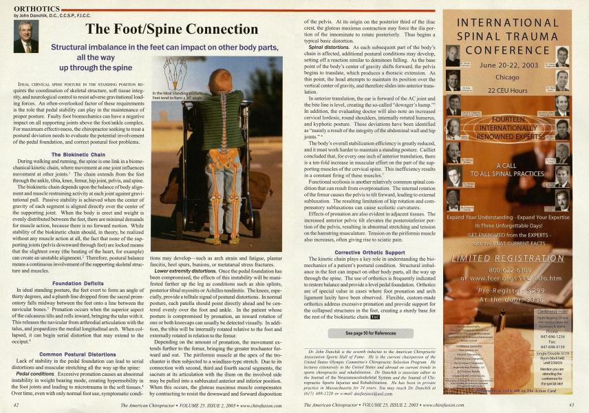 The Foot/Spine Connection