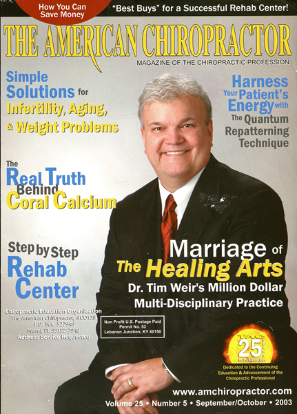 Issue: - September/October  2003 | The American Chiropractor