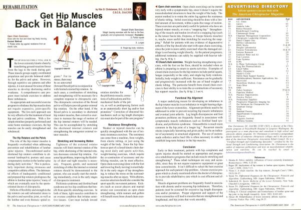 Get Hip Muscles Back in Balance