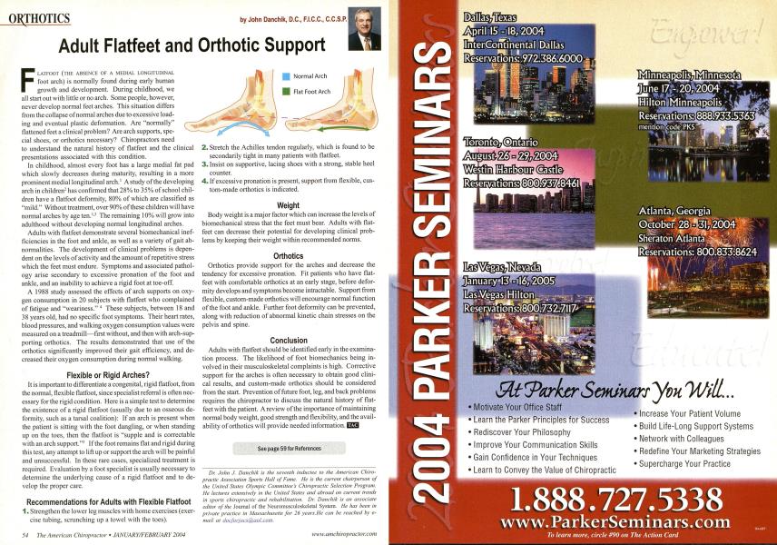 Adult Flatfeet and Orthotic Support