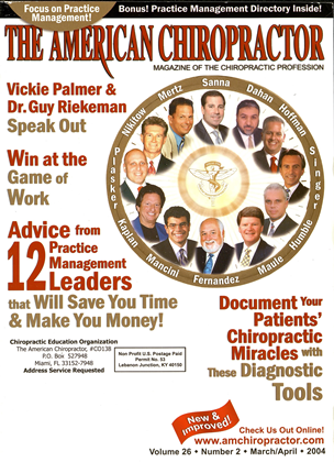 March/April 2004 | The American Chiropractor