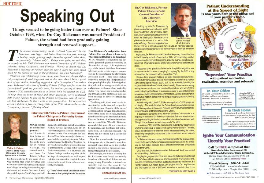 Speaking Out