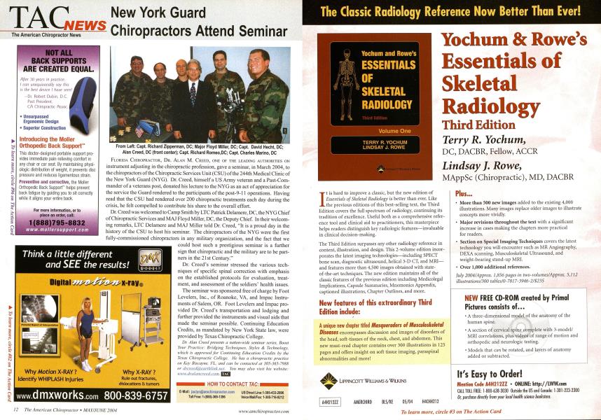New York Guard Chiropractors Attend Seminar