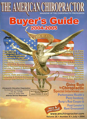 July 2004 | The American Chiropractor