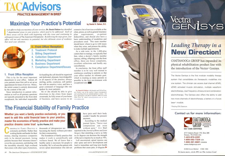 The Financial Stability of Family Practice