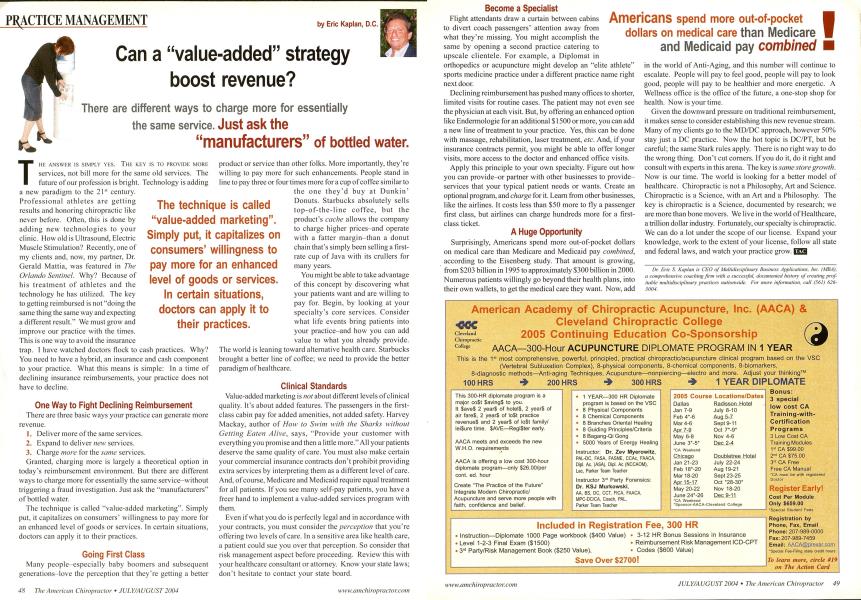 Can a "value-added" strategy boost revenue?