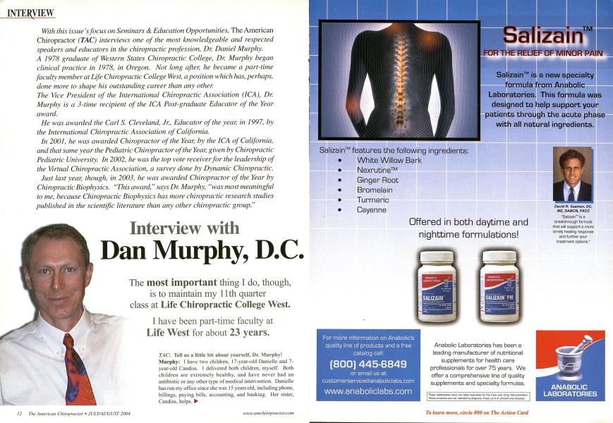 Interview with Dan Murphy