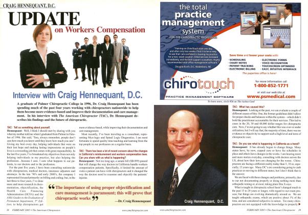 Update on Workers Compensation