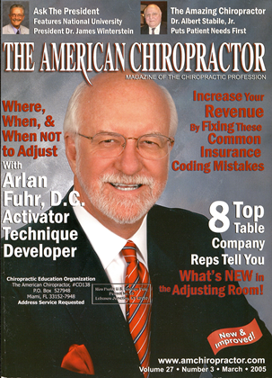 March 2005 | The American Chiropractor