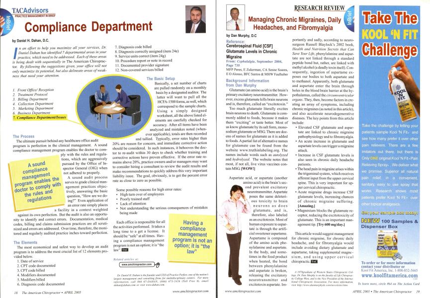 Compliance Department