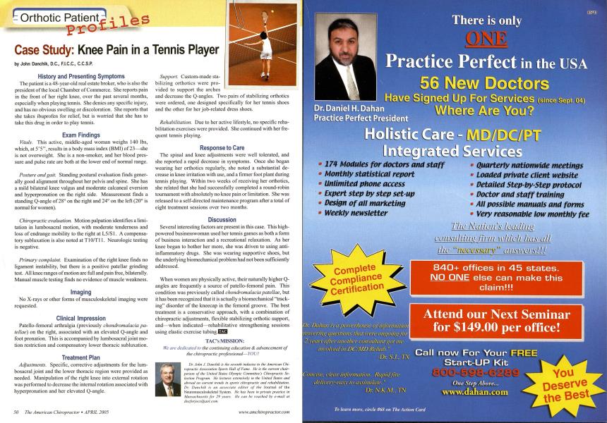 Case Study: Knee Pain in a Tennis Player