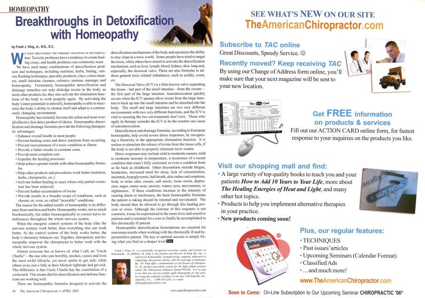 Breakthroughs in Detoxification