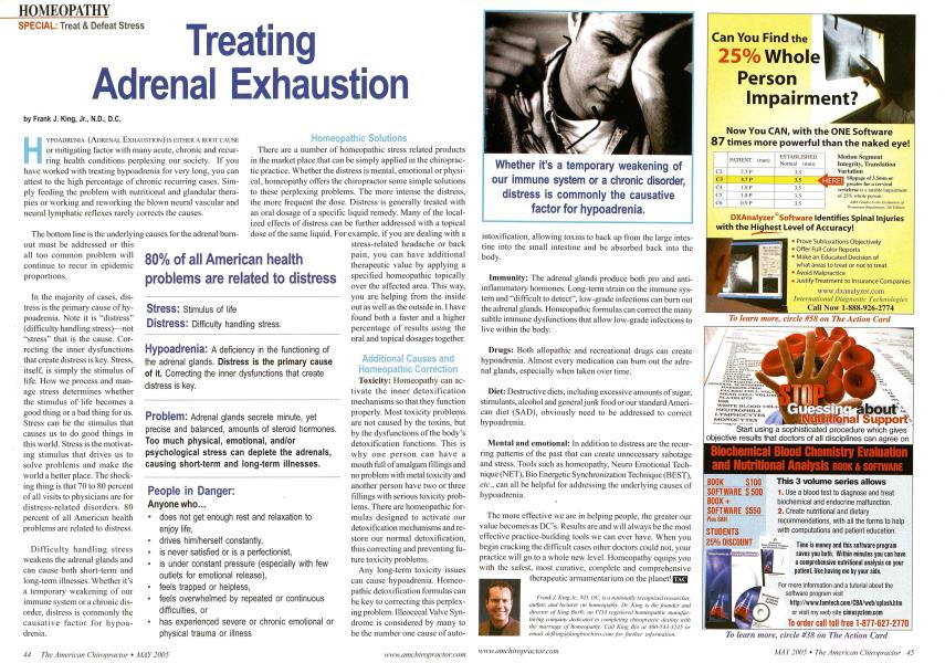 Treating Adrenal Exhaustion