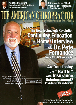 July 2005 | The American Chiropractor