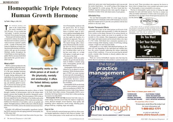 Homeopathic Triple Potency Human Growth Hormone