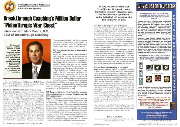Breakthrough Coaching's Million Dollar "Philanthropic War Chest"