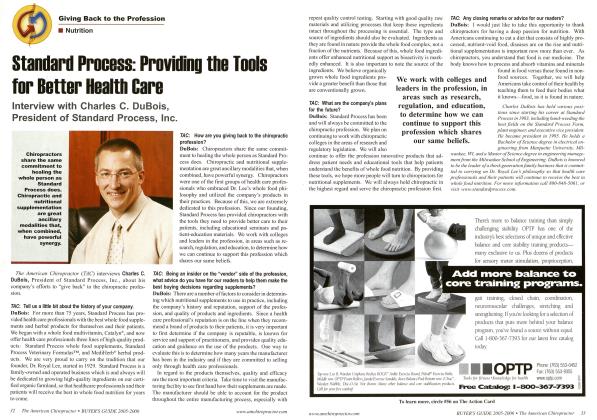 Standard Process: Providing the Tools for Better Health Care