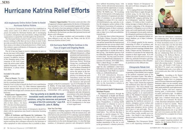 Hurricane Katrina Relief Efforts