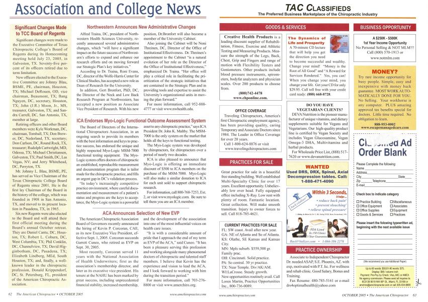 Association and College News