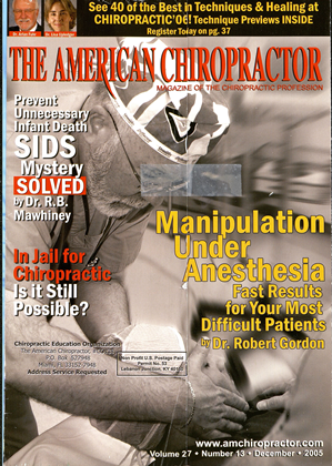 December 2005 | The American Chiropractor