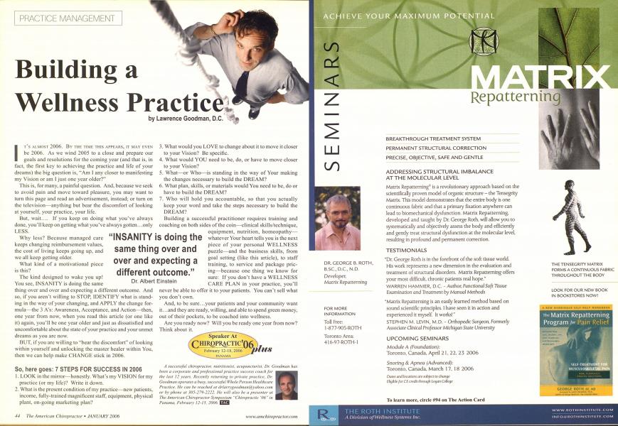 Building a Wellness Practice