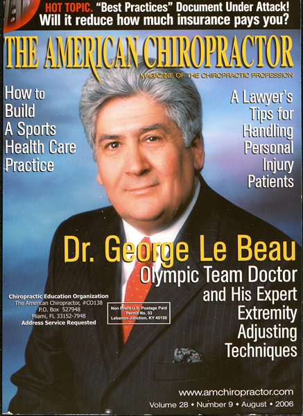 Issue: - August/September 2006 | The American Chiropractor