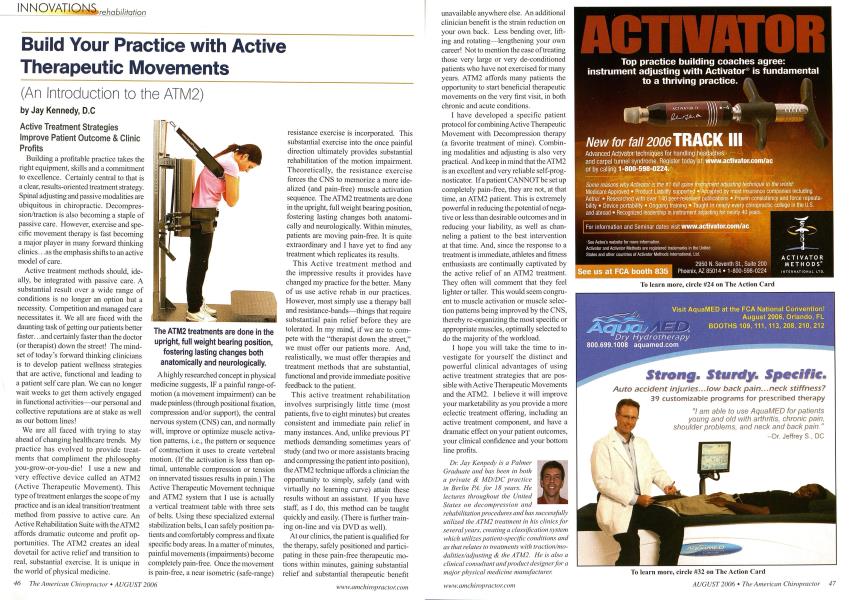 Build Your Practice with Active Therapeutic Movements