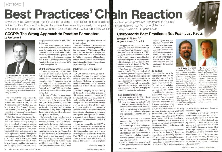 Best Practices' Chain Reaction