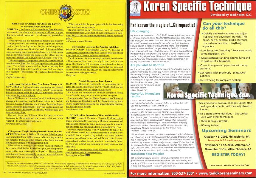 CHIROPRACTIC AROUND THE WORLD