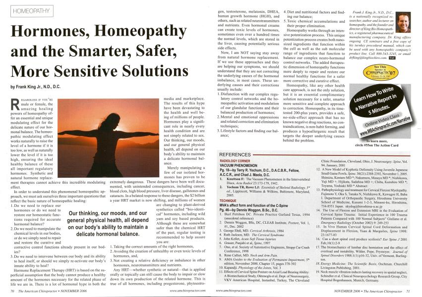 Hormones, Homeopathy and the Smarter, Safer, More Sensitive Solutions