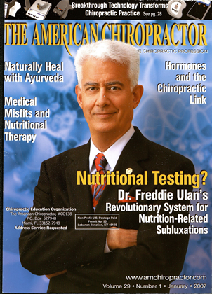 January 2007 | The American Chiropractor