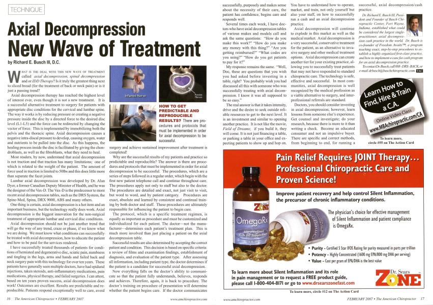 Axial Decompression New Wave of Treatment