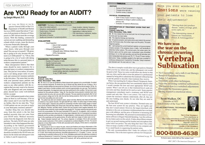Are YOU Ready for an AUDIT?