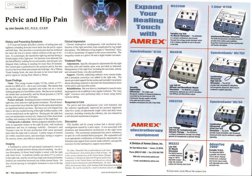 Pelvic and Hip Pain