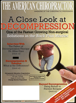 March 2008 | The American Chiropractor