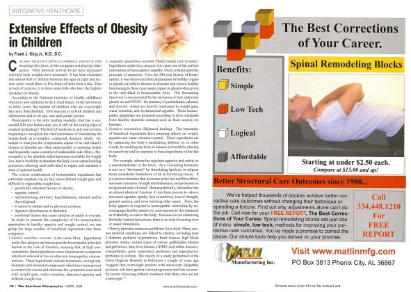 Extensive Effects of Obesity in Children