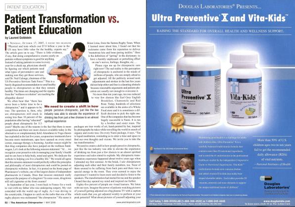 Patient Transformation vs. Patient Education