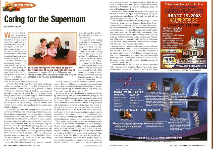 Caring for the Supermom