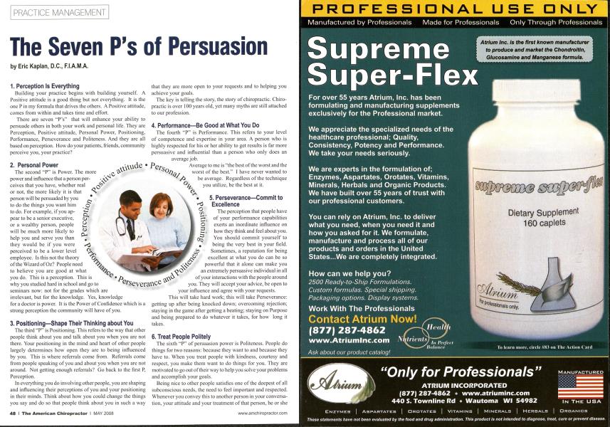 The Seven P's of Persuasion