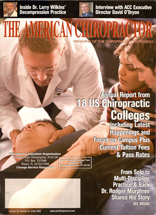 June 2008 | The American Chiropractor