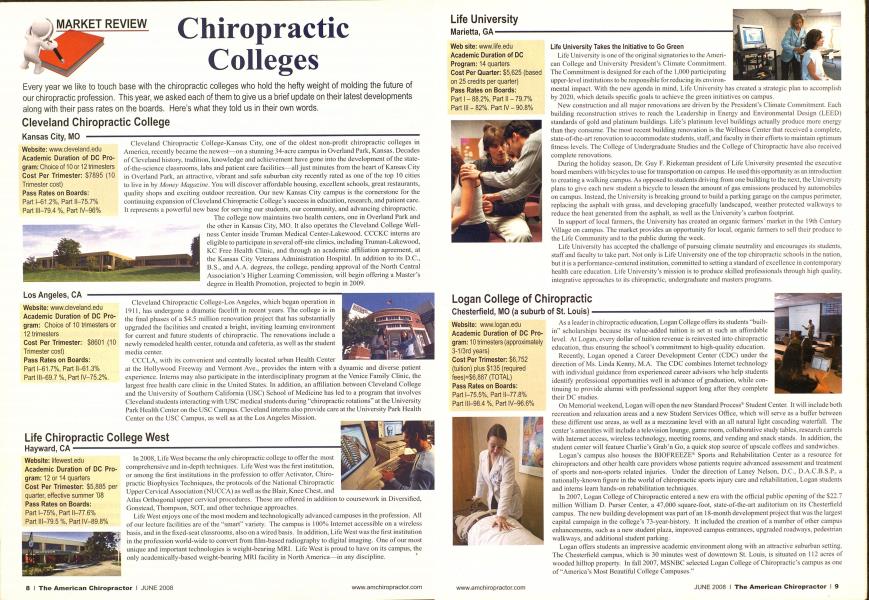 Chiropractic Colleges