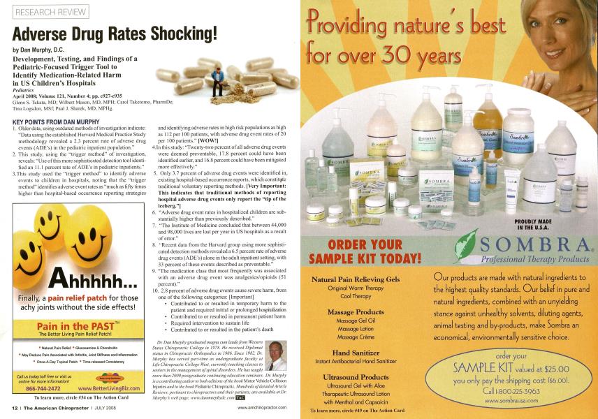 Adverse Drug Rates Shocking!